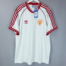 BNWT MANCHESTER UNITED 1991 EUROPEAN CUP WINNER JERSEY ADIDAS REISSUE #10 JF0376 picture