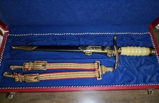 Vintage East German Germany DDR General Officer's Dagger with Scabbard & Box picture