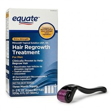 Hair Growth Treatment for Men and Women with Extra Strength Derma Roller 3 Month picture