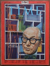 Time Magazine May 5, 1961 Architect Le Corbusier picture