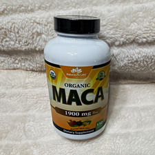 Naturalife Labs Organic Maca Root 1900mg Vegan Capsules 150 ct Non-GMO picture