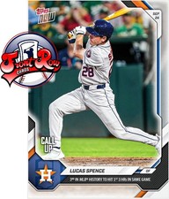 Lucas Spence 2026 MLB TOPPS NOW 718 Three HR Game presale picture
