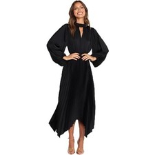 Petal & Pup Women's Eloise Dress Black size 10 picture