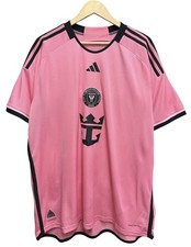 New Adidas Men Inter Miami CF 2024/25 Home Jersey Size 2XL picture