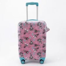 New L O L Surprise 21 inch Child Rolling Luggage Hardside Carry-on Suitcase picture