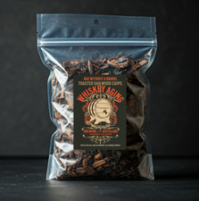 Whiskey Aging Wood Chips- 4 pounds (Large Bulk) picture