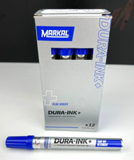 Markal DURA-INK+ EASY OFF DETERGENT Box of 12 Blue 096325 NEW picture