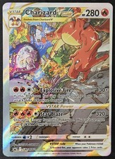 ERROR OFF CENTER Charizard VSTAR SWSH262 Black Star Promos Holo Pokémon 2022 NM picture
