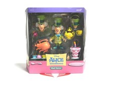 ALICE in WONDERLAND Action Figure DISNEY Mad Hatter Super7 ULTIMATES MIB  picture