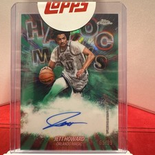 Topps 2025-26 Chrome Updates Jett Howard Havoc Marks Auto65/99Orlando Magic picture