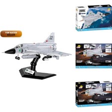 COBI Armed Forces SAAB JA 37 Viggen Aircraft Building Set 881 Pieces picture