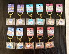 Authentic Chiikawa Tokyo Limited Exclusive Metal Keychains NWT Set of 11 picture