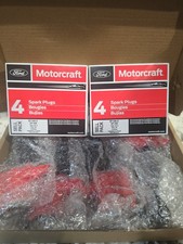 8pc High Performance Red Ignition Coils DG511 and Motorcraft Spark Plug SP 546 picture