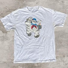Ecko Unltd Stay Puft Marshmallow Man Graphic T-Shirt White picture