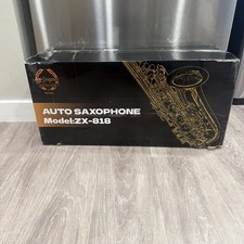 Leo Jaymz Alto saxophone, silver Eb saxophone with H68 brass body, nickel-plate picture