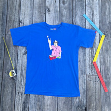 Vintage early 2000’sVans classic Men's Blue Graphic Short sleeve shirt picture