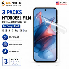 3 Pack Premium Hydrogel Screen Protector for Google Pixel 4 5 6 7 8 9 10 Series picture