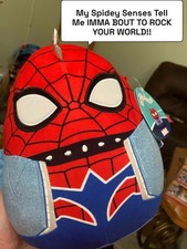 Spider-Man Spider-Punk Brand New Day Squishmallow Multiverse Plush Doll picture