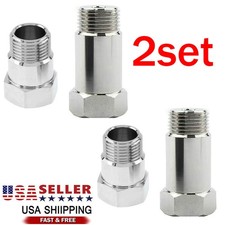 Non  Fouler pack of 4 - UNIVERSAL short and long spacers spark plugs/sensors USA picture