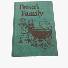 Vintage Peter's Family Hanna Gray Scott Foresman Illustrated Hardcover Book picture