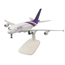 1/400 20cm Aircraft Thai Airways A380 Alloy Plane Model Static Display Craft NEW picture