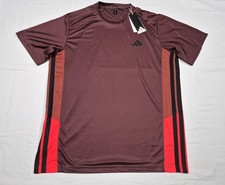 Adidas Mens Multi Sports Training Aurora Ruby TR ESS Tee shirt JE5701 Running picture