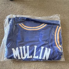 Chris Mullin Signed Golden State Warriors #17 Basketball Jersey BAS Auth picture