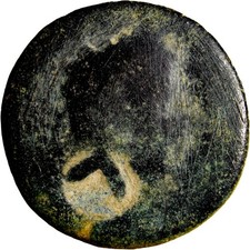 LEGIONARY COUNTERMARK Uncertain Coin from Judaea Decapolis Marcus Aurelius picture