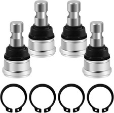 4 PCS Upper and Lower Front Ball Joints Compatible with Polaris Ranger  picture