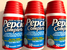 Pepcid Complete  Antacid Chewable 50/ct Cool Mint *LOT OF 3* EXP: 01/2029 picture