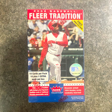 Fleer 2006 Fleer Tradition MLB Sealed Baseball Trading Card Box UNOPENED picture