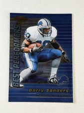 1999 Bowman’s Best ~ Barry Sanders ~ Best Performers ~ 94 ~ Lions picture
