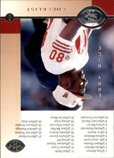 1996 Leaf Jerry Rice #188 Checklist 49ers picture