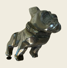 Vintage Heavy Cast Metal Mack Truck Bull Dog Bulldog Hood Ornament 4.5” picture
