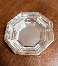 ART DECO WALLACE SILVER-PLATE OCTAGON BOWL 9.25”x2.5” picture