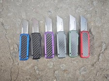 Utility Knife with SK5 Blade Box Cutter Retractable  Many colors picture