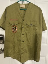 Vintage BSA Scout Shirt 60s Troop 560 Heart of America Council Kansas Missouri  picture