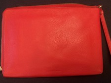 Antonio Melani Zip-Around Wristlet Wallet Red Women Credit Card Solid picture
