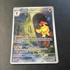 Armarouge 203/198 Illustration Rare Scarlet & Violet Pokemon Holo picture