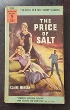 The Price of Salt by Patricia Highsmith as Claire Morgan Bantam 1148 1st PB 1953 picture