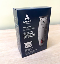 Andis T-Outliner Corded T-Blade Trimmer Magnetic Motor Gray Face/Neck picture