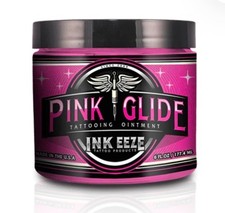 INK-EEZE Green Pink Purple Glide Tattooing Ointment Variation 8oz-6oz   picture