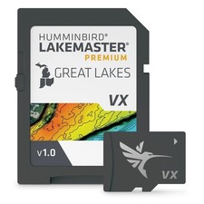 2026 Humminbird LakeMaster VX Premium Great Lakes GPS Fishing Map Chart micro/SD picture