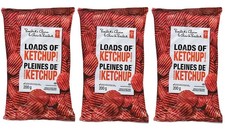 President's Choice Ketchup Potato Chips 3 x 200g Kosher Snack -  picture