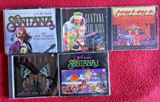 5 SANTANA CDs 36 All-Time Favorites, Evil Ways, Sacred Fire, Between Good & Evil picture
