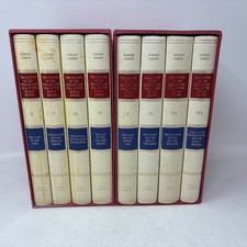 FOLIO SOCIETY: Gibbon's Decline & Fall of the Roman Empire 8 volumes 2 slipcases picture