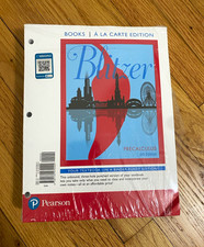 Pearson Precalculus 6th Ed Binder-Ready Loose-Leaf Blitzer 2017 0134807602 picture