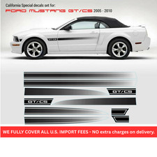 California Special GT/CS Faded Stripes 2005 2006 2007 2008 2009 2010 Black Matt picture