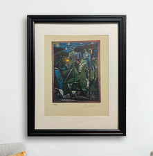 Pablo Picasso Hand-Signed Original Print With COA and +$3,500 USD Appraisal picture