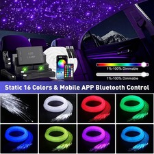 Car Headliner Star Light kit Roof Glow Ceiling Lights 300~1200PCS Fiber Optics picture